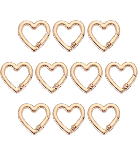 Heart Split Rings