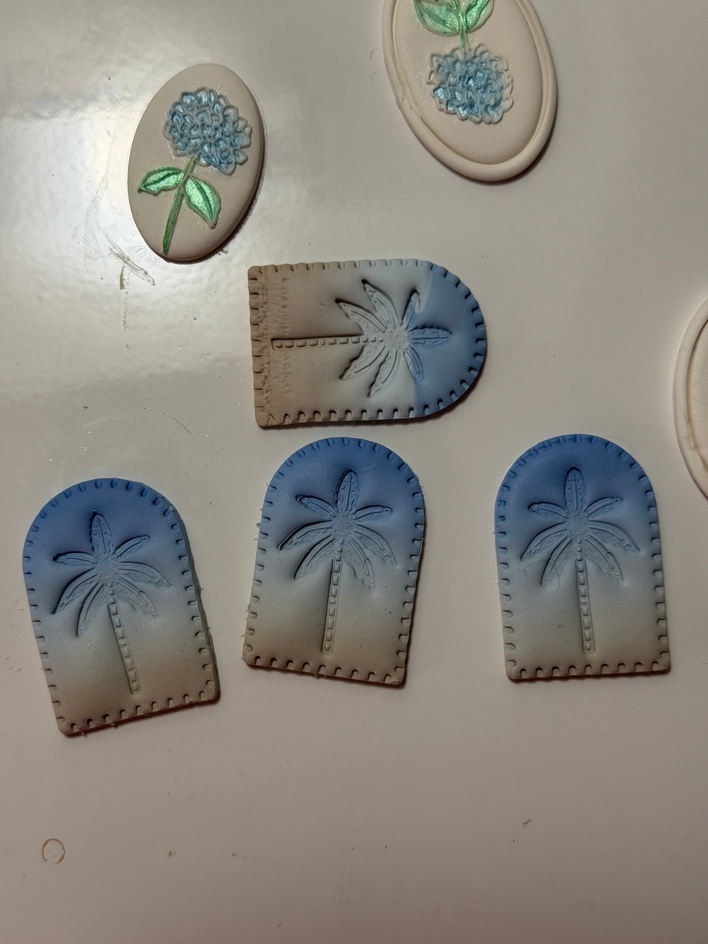 Blue Hour Palm